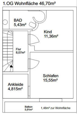 Obergeschoss - 
