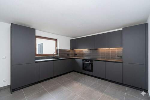 Wohnung Nr. 1 - Visualisierung Küche - 7 Zimmer Einfamilienhaus in München