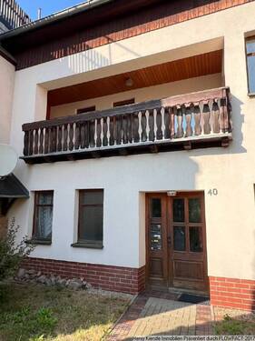 rückwärtige Ansicht - 2 Zimmer Mehrfamilienhaus, Wohnhaus zum Kaufen in Mittweida