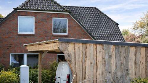 Massivholz Doppelcarport - Einfamilienhaus mit 250,00 m&sup2; in Sanitz zum Kaufen