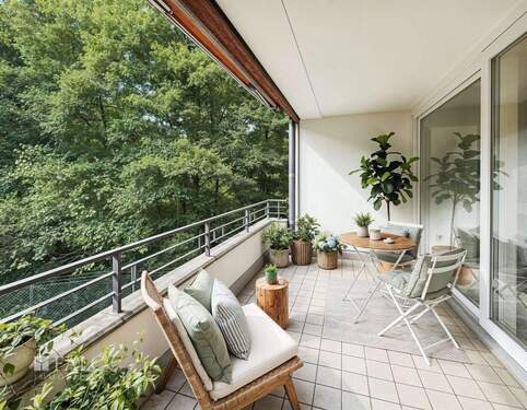 Balkon - (KI generiert) - 