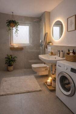 Badezimmer Einrichtungsbeispie - 