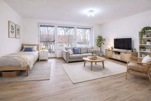 Wohn-/Schlafraum Einrichtungsb - 