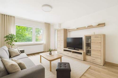 Visualisierug Wohnzimmer Bild - 3 Zimmer Etagenwohnung zum Kaufen in Hagen