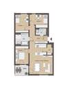 Grundriss - Etagenwohnung mit 93,00 m² in Nürnberg zum Kaufen