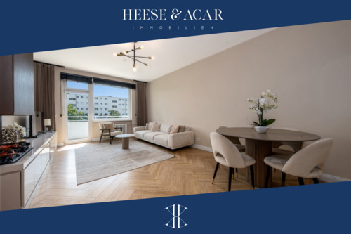 1 - Bezugsfrei: Hochwertig sanierte, möblierte 3-Zi.-Whg. ca. 76,34 m² mit Balkon & Stellplatz