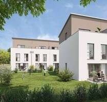 Hausen b. FO | NEUBAU DHH mit 341 m² Grundstück, Wfl. ca. 140 m² | mit Keller, Terrasse & Dachterrasse | KfW40 mit QNG
