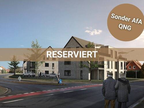 Reserviert - Attraktive Eigentumswohnung in Werlte, provisionsfrei und Neubau!