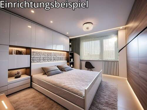 Schlafzimmer/Einrichtungsbeispiel - 