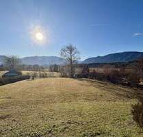 Atemberaubender Berg- und Weitblick: Bungalow in erster Reihe am Murnauer Moos - Murnau am Staffelsee