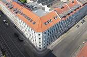 Hausfront - Etagenwohnung mit 85,70 m&sup2; in Leipzig zur Miete