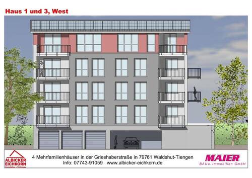 Haus 3: Westseite - 