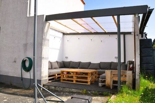 Terrasse, überdacht - 