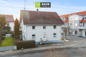 Luftaufnahme - 7 Zimmer Mehrfamilienhaus, Wohnhaus zum Kaufen in Bergatreute