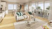 Wohnbeispiel Innenraumvisualisierung - 3 Zimmer Terrassenwohnung in Bad Nauheim