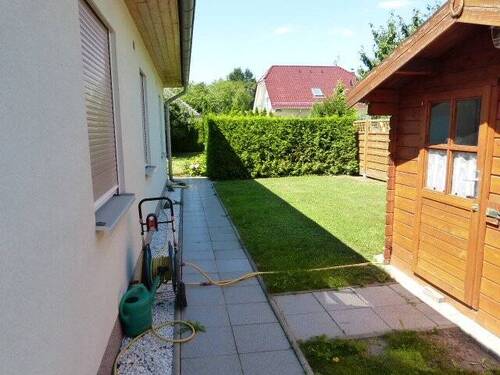 Blick rückwärtig - 