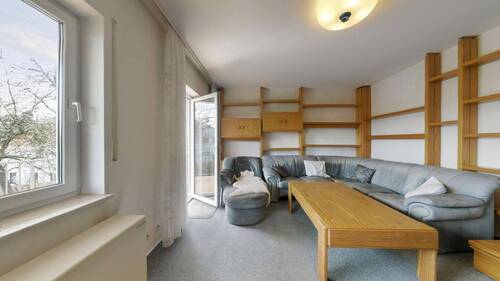gemütliches Wohnzimmer - 4 Zimmer Etagenwohnung in Rauschenberg