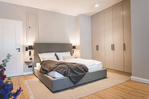 Schlafbereich - 1 Zimmer Etagenwohnung in Lüneburg