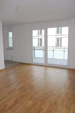 Wohnzimmer - Etagenwohnung mit 68,70 m&sup2; in Unterhaching zur Miete