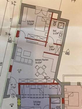 Dauerwohnung mit Dachterrasse ca. 80 qm - 