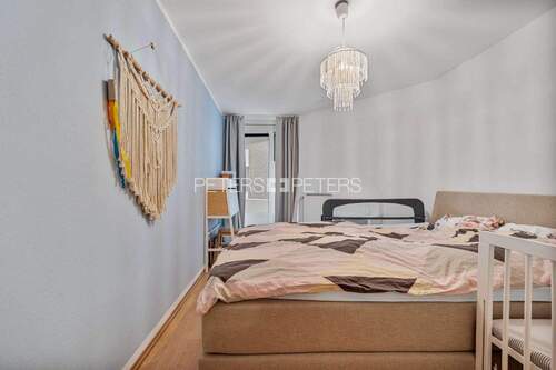 Schlafzimmer - 2 Zimmer Etagenwohnung in Hamburg