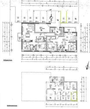 Zuordnung Keller und PKW-Stellplatz - 
