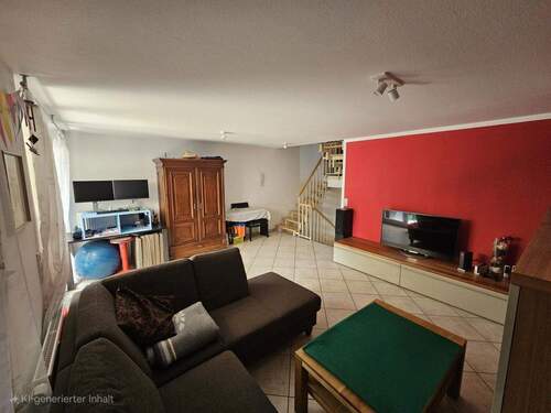 großes Wohnzimmer - 5 Zimmer Reihenendhaus in Deizisau