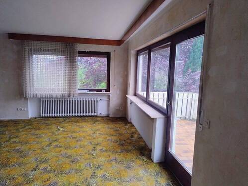 Wohn- Esszimmer - Balktontür - 