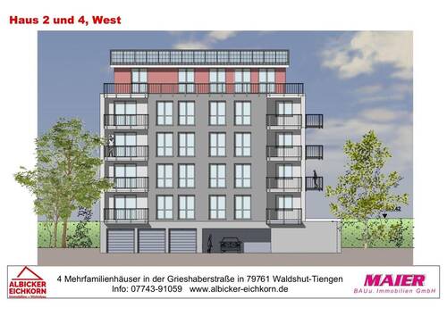 Haus 4: Westansicht - 