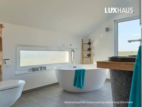 Badezimmer - 5 Zimmer Doppelhaushälfte in Donaustauf