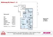 Haus 3 : Grundriss Wohnung 2 (3.2) - 