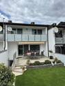 Hausansicht vom Garten - Gepflegtes, ständig modernisiertes Reihenhaus