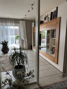 Glastür z. Wohnzimmer/Terrasse - 