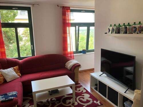 Wohnzimmer - Etagenwohnung mit 31,00 m² in Chemnitz zur Miete