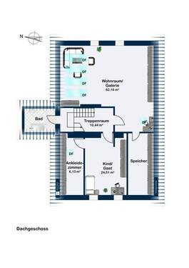 Dachgeschoss - 