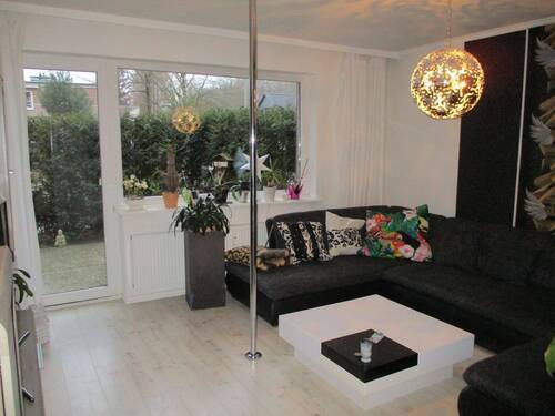 Wohnzimmer - HH-Farmsen 3,5- Zimmer-Wohnung im Erdgeschoss