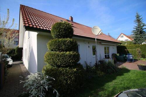Gartenansicht - Einfamilienhaus mit 147,20 m&sup2; in Machern / Gerichshain zum Kaufen