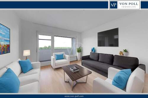 Titel - Großzügige Wohnung mit Ausblick ins Grüne