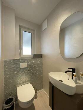 Gäste WC im Erdgeschoss - 