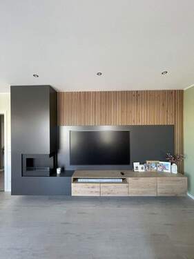 Wohnwand im Wohnzimmer - 