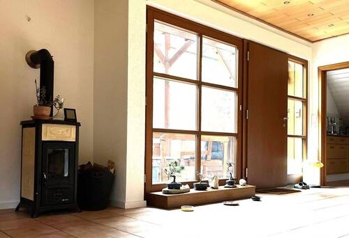 Wohnzimmer mit Terrasse OG - Mehrfamilienhaus, Wohnhaus mit 263,00 m&sup2; in Bad Rippoldsau-Schapbach zum Kaufen