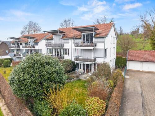 Moderne Wohnanlage - Südansicht - In seenaher Lage - attraktiv und hochwertig 3 Zimmer Eigentumswohnung mit Gartenanteil