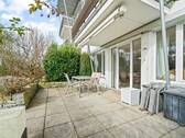 Südterrasse mit Markise - 3 Zimmer Etagenwohnung in Überlingen