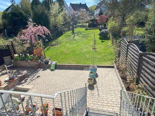 Blick vom OG in den Garten - 