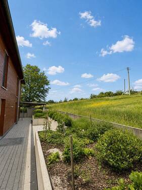 Terrasse hinter dem Haus - 