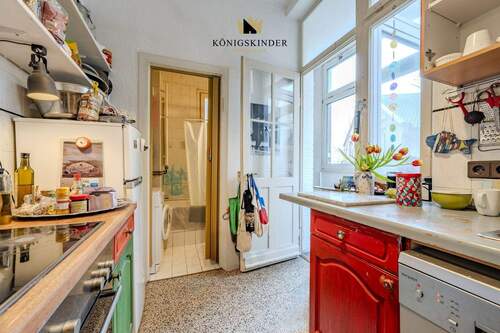 Küche mit Zugang Bad / Loggia - 