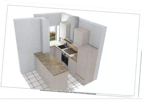 Neue EBK im Wohnbereich - 