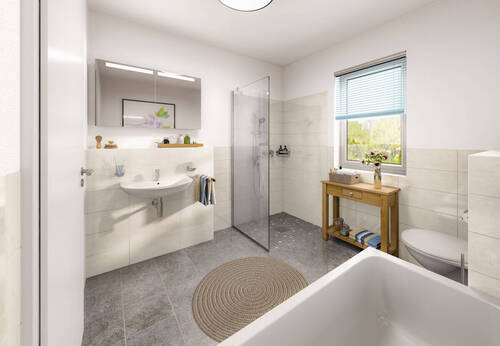 bungalow92-bad - Einfamilienhaus mit 108,00 m&sup2; in Crossen an der Elster zum Kaufen