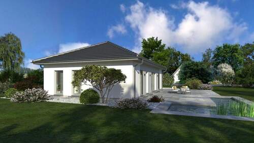 Ansicht Garten - Bungalow mit 106,00 m² in Reil zum Kaufen