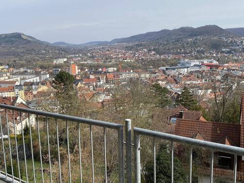 Herrlicher Blick vom Balkon im Obergeschoss - 